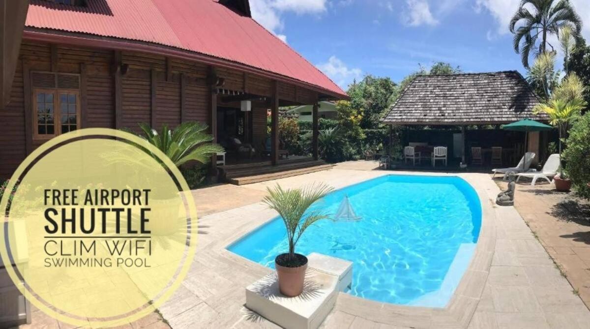 Chalet Ohana, Airport Family House Faaa Buitenkant foto